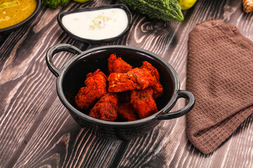 Indian cuisine - hot Fish Tikka