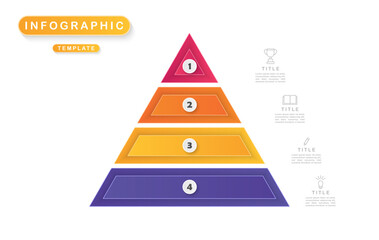 infographic layout. paper cut illustration, template business vector infographics