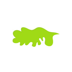 Bad smelling green smoke cloud vector illustration 