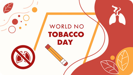 Promote a smoke free environment with this world no tobacco day vector illustration to raise awareness about the dangers of smoking