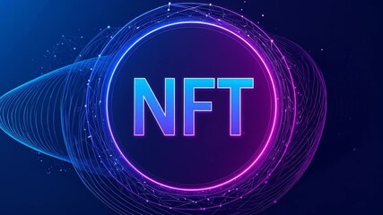 Nft digital art graphic design - Powered by Adobe