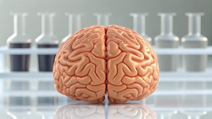 Experimental Drug Testing with Brain Tissue Section in Laboratory
