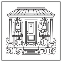 Autumn Coloring Pages