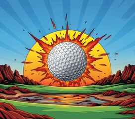 Golf Tumbler 20oz tumbler wrap sublimation