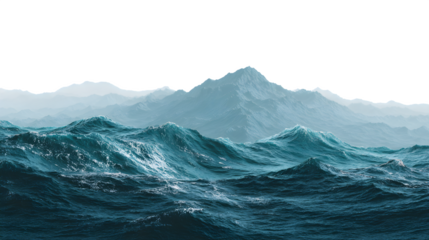 Turbulent Ocean Waves