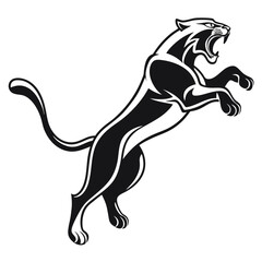 vector image of a lion