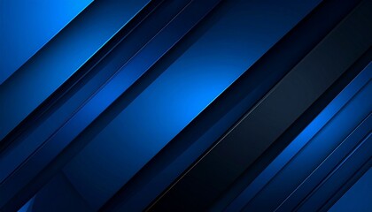 Deep Blue Velocity: Abstract Diagonal Layers with Luminous Edges