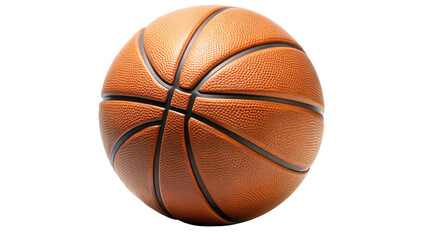 Fototapeta premium basketball isolated on white background