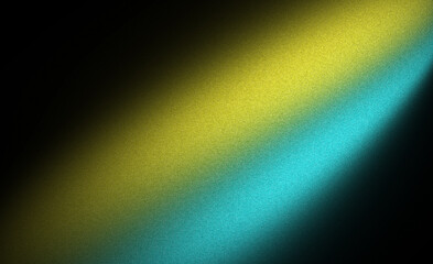 Design poster backdrop black blue yellow grainy abstract background noise texture