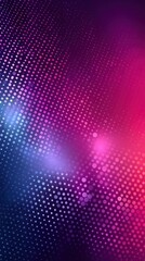 Vibrant gradient design with dynamic purple and blue dotted pattern