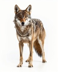 Fototapeta premium Red Wolf – Critically Endangered North American Canine in Natural Habitat