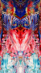 Abstract art background . Hand painting artwork on canvas .