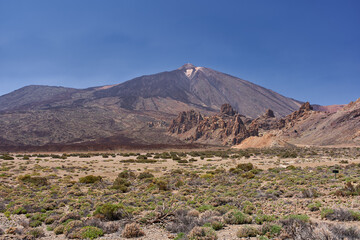 Llano de Ucanca and Teide