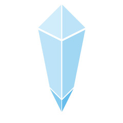 シンプルな宝石のイラスト