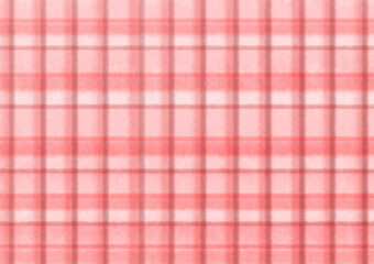 赤いチェックの背景・布地・模様・手作り