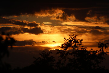 Zachód słońca pewnego dnia, lato