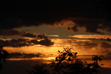 Zachód słońca pewnego dnia, lato