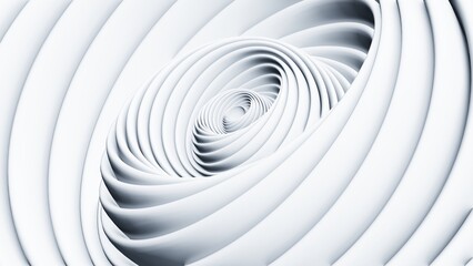 Fototapeta premium 3d Abstract shell spiral background