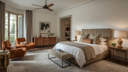 interior of a bedroom