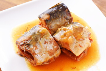 新鮮なサバを味噌でじっくりと煮込んだ、サバの味噌煮
