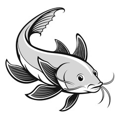 vector illustration of a fish
