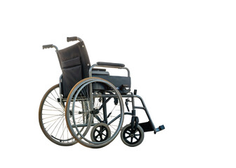 Fototapeta premium wheelchair on a isolated transparent background