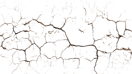 Cracked earth texture