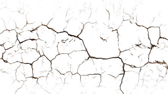 Cracked earth texture
