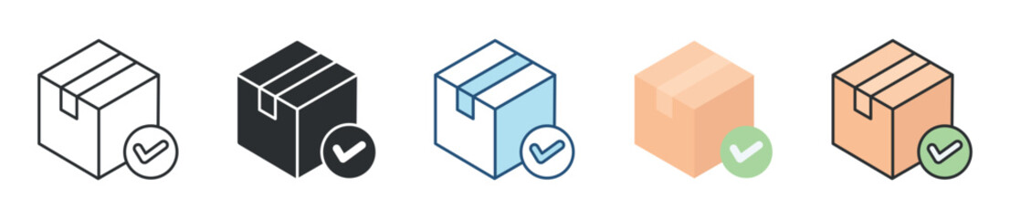 Deliverable Icon Set Multiple Style Collection