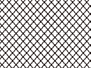 Fototapeta premium Classic Quatrefoil Repeating Pattern.