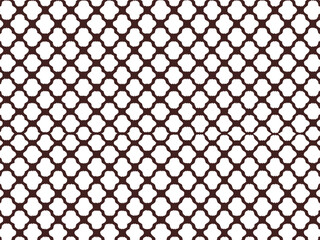  Classic Quatrefoil Repeating Pattern.
