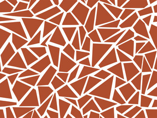 Irregular Geometric Abstract Pattern.