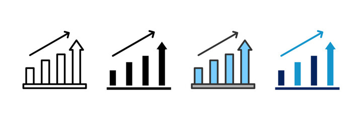 Progress Bar Icon Set Multiple Style Collection