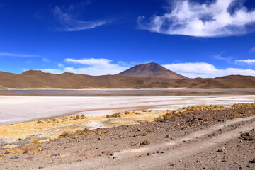 View on Laguna Chiar Kkota Khota, Bolivia