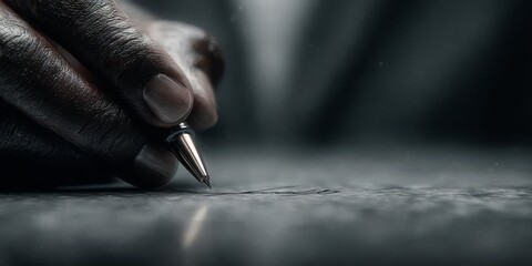 Hand Writing with Pen: Signature, Ink, Paper, Writing, Document, Author, Contract, Agreement, Note, Letter