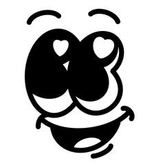 Mascot characters set vector in retro 30s cartoon style. Cute, funny faces, as examples of 50s, 60s old animation style.