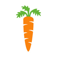 Carrot colored icon