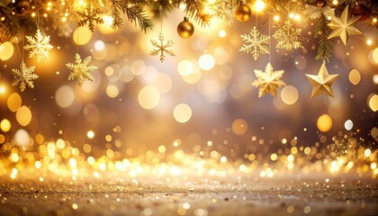 Festive holiday celebration enchanting winter wonderland background image sparkling lights and ornaments cozy atmosphere magical concept for seasonal joy