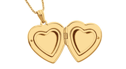 Shop heart locket necklace gold pendant for women valentines day