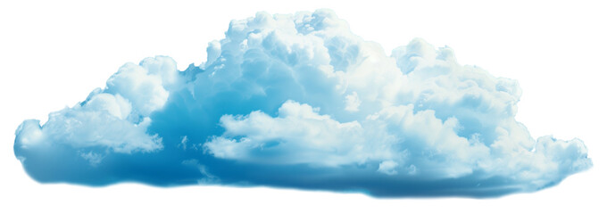 single large fluffy cumulus cloud