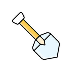 Shovel Icon vector