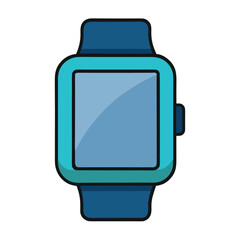 smart watch vector image on white background