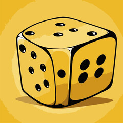 dice vector illustration 