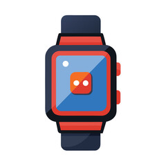 smart watch vector image on white background
