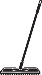 Floor scrub brush icon vector