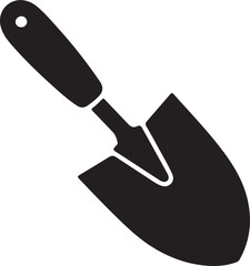 Garden trowel icon vector