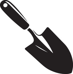 Garden trowel icon vector