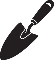 Garden trowel icon vector