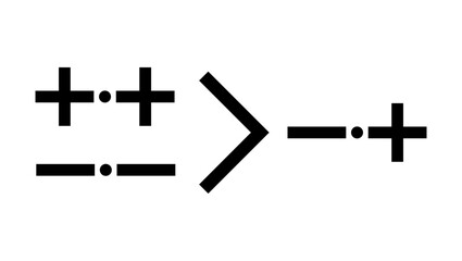 formula for good, black isolated silhouette