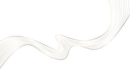 abstract wavy lines design illustration on transparent background.